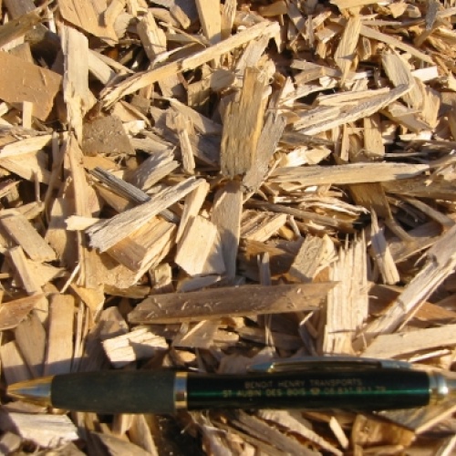 Plaquette de peuplier bois vrac - Gard Bois